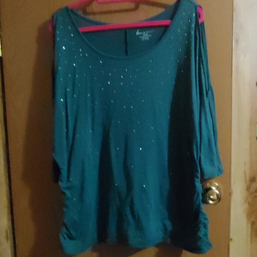 Lane Bryant Cold Shoulder top